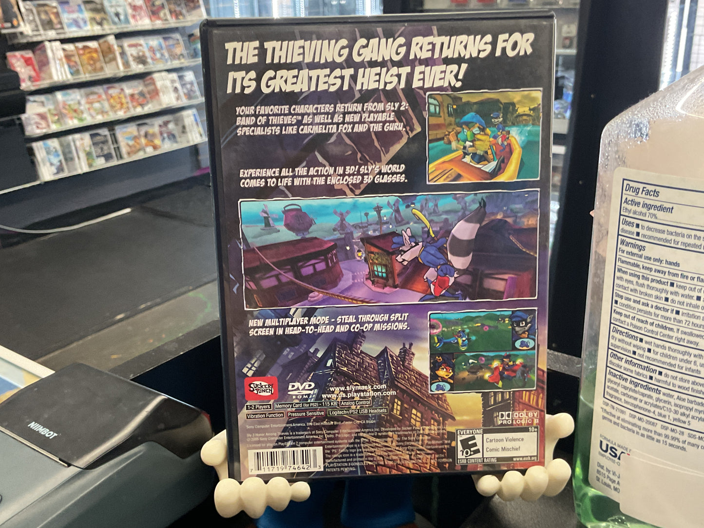 PS2 Sly 3: Honor Among Thieves