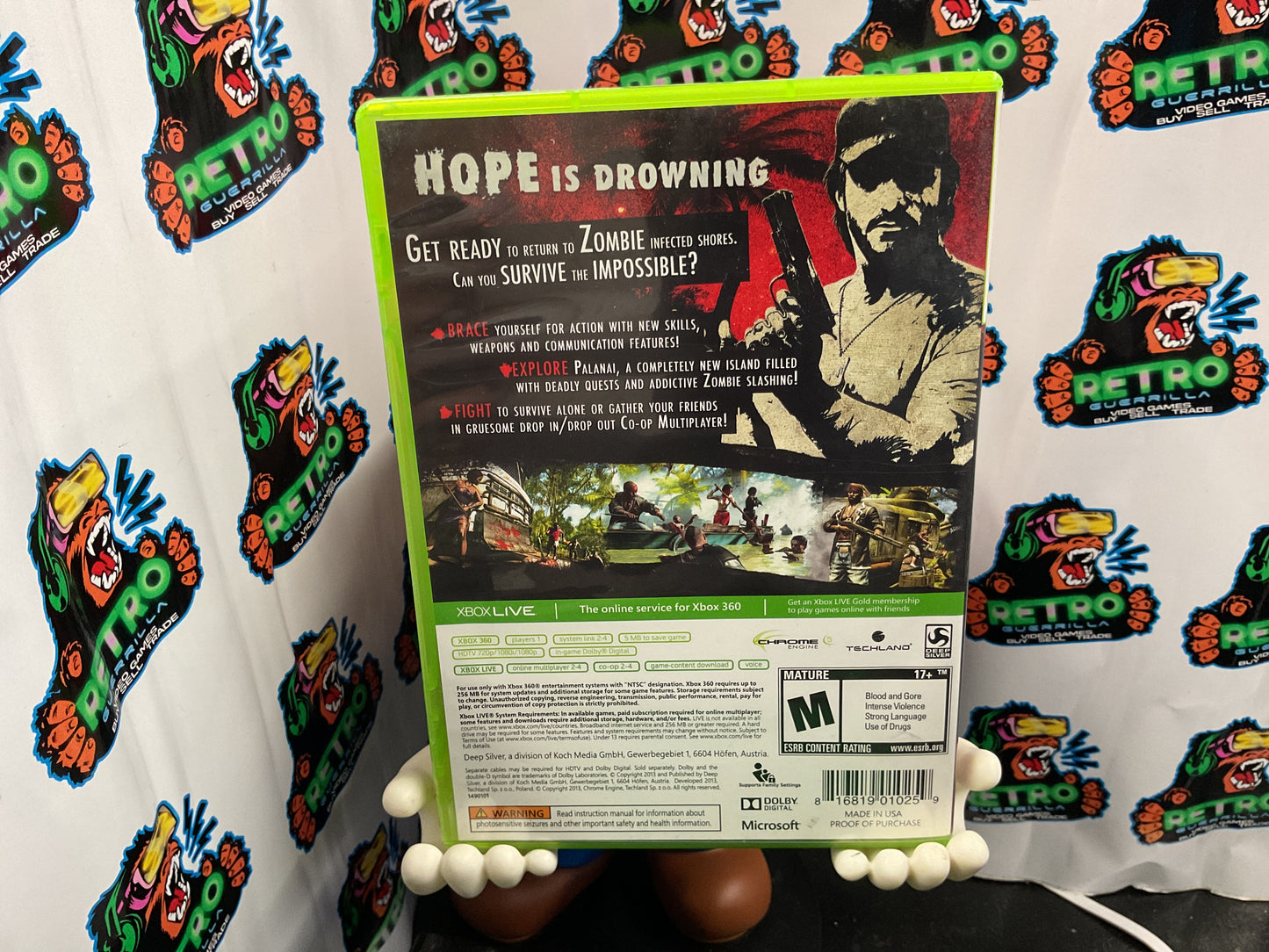 Xbox 360 Dead Island Riptide