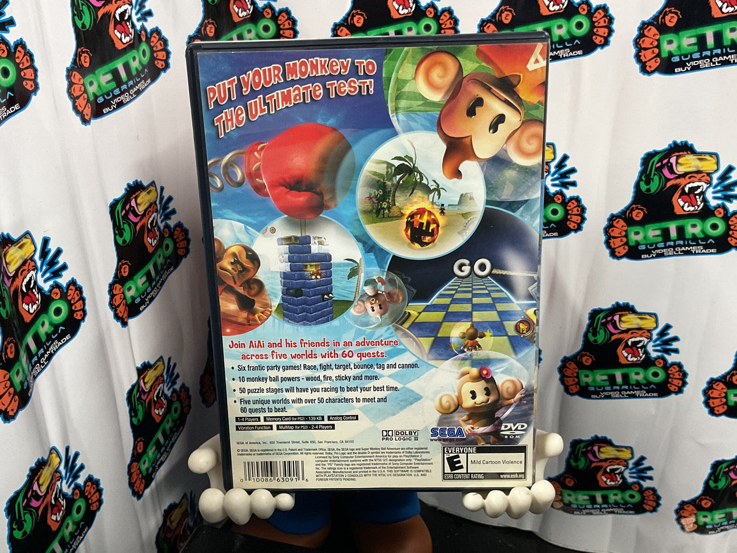 PS2 Super Monkey Ball Adventure