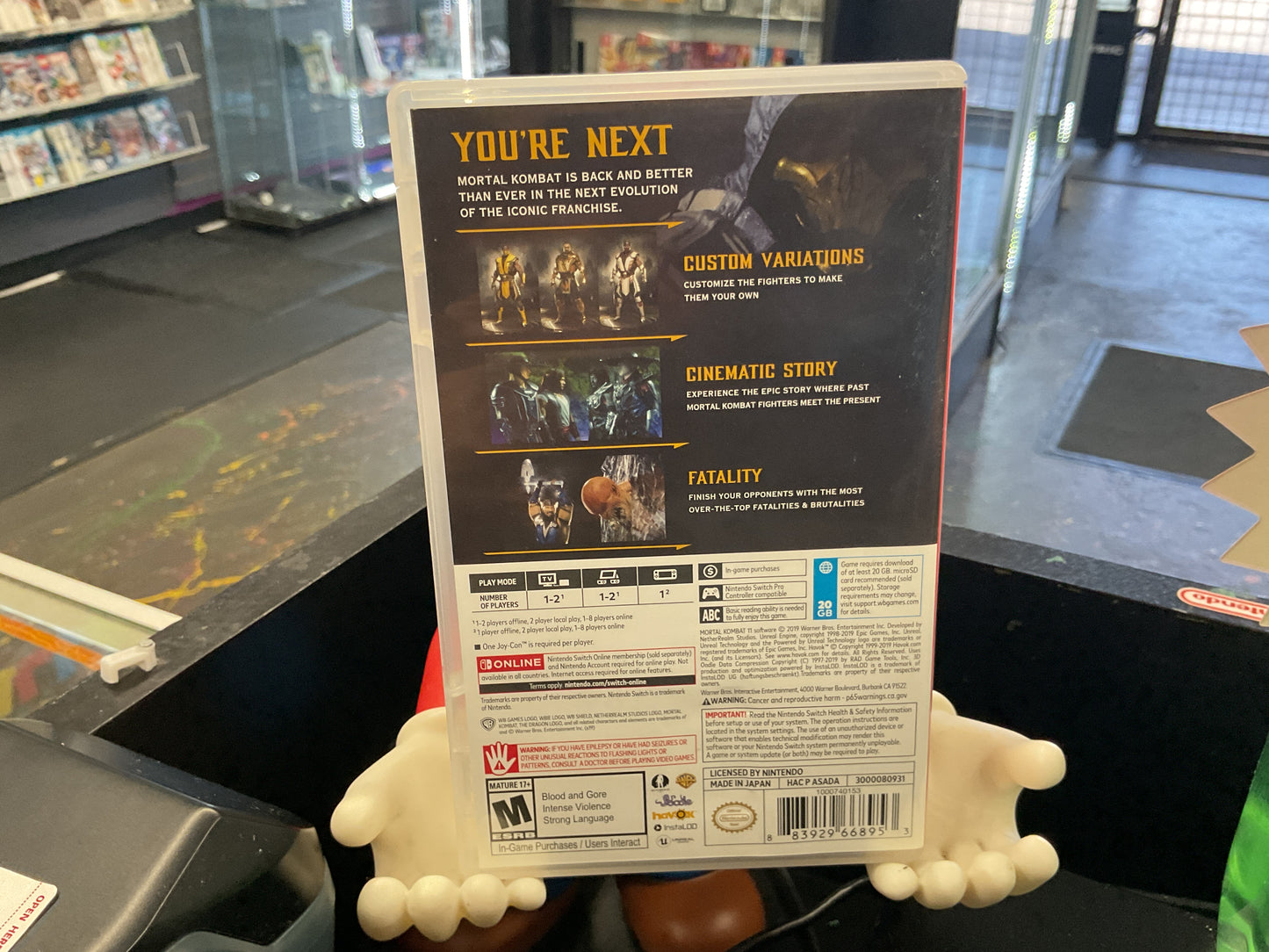 Switch Mortal Kombat 11