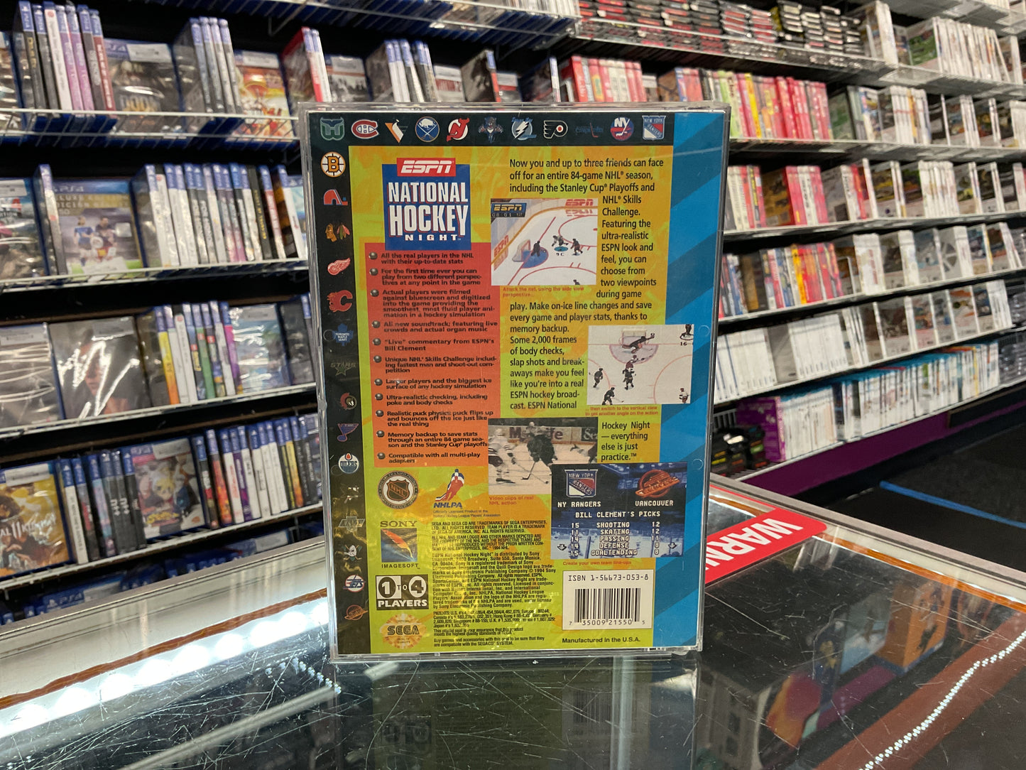 SEGA CD ESPN National Hockey Night