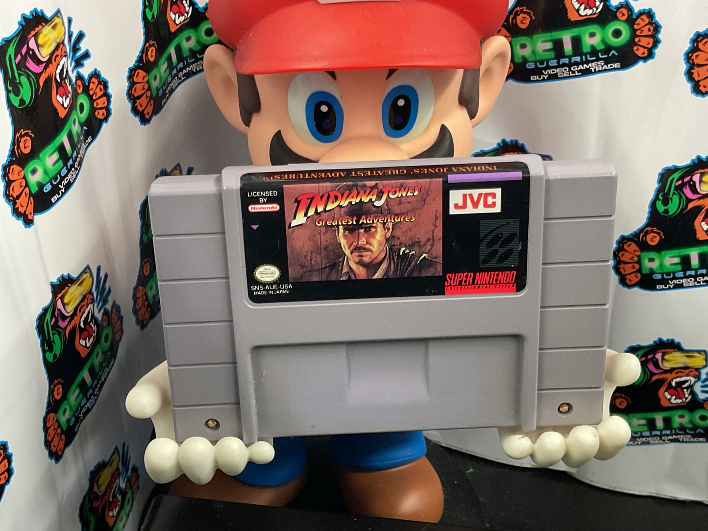 SNES Indiana Jones Greatest Adventures