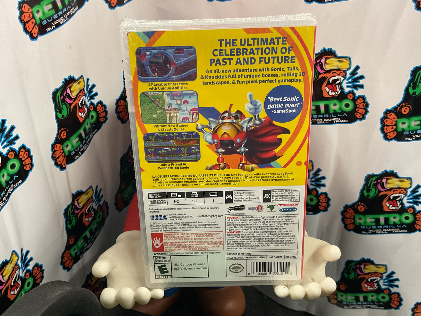 Switch Sonic Mania