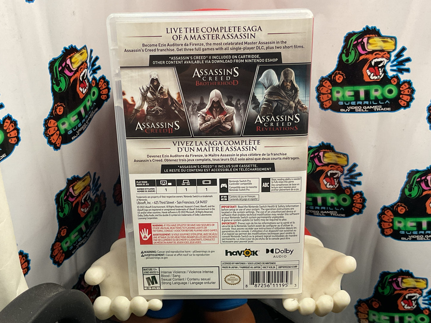 Switch Assassin’s Creed The Ezio Collection