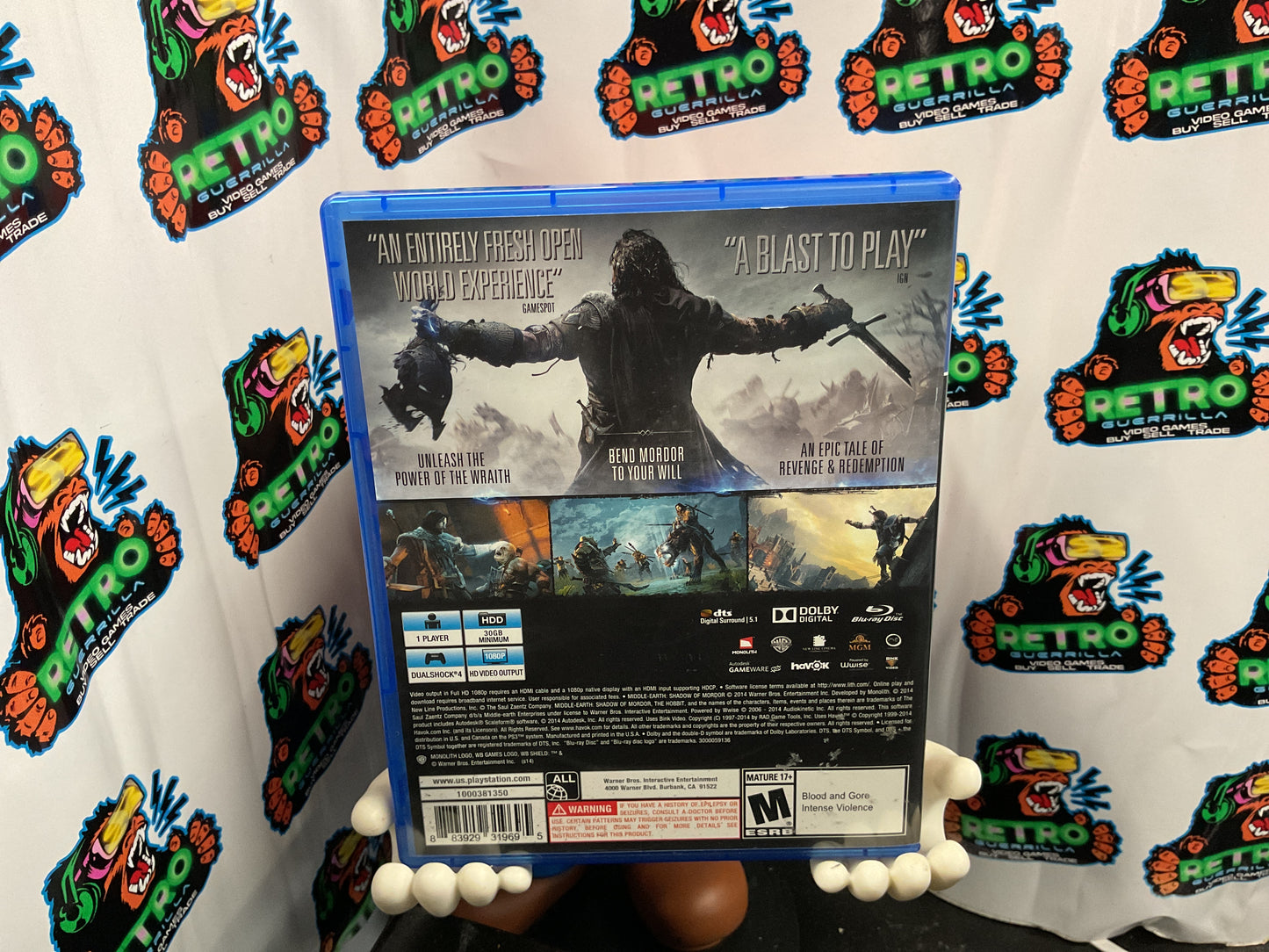 PS4 Middle-Earth: Shadow of Mordor