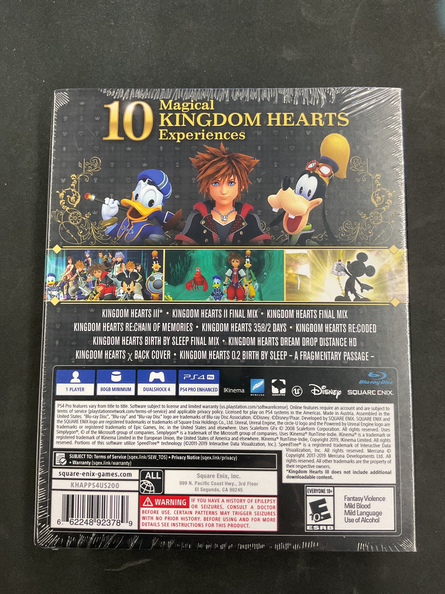 PS4 Kingdom Hearts All-in-One Package