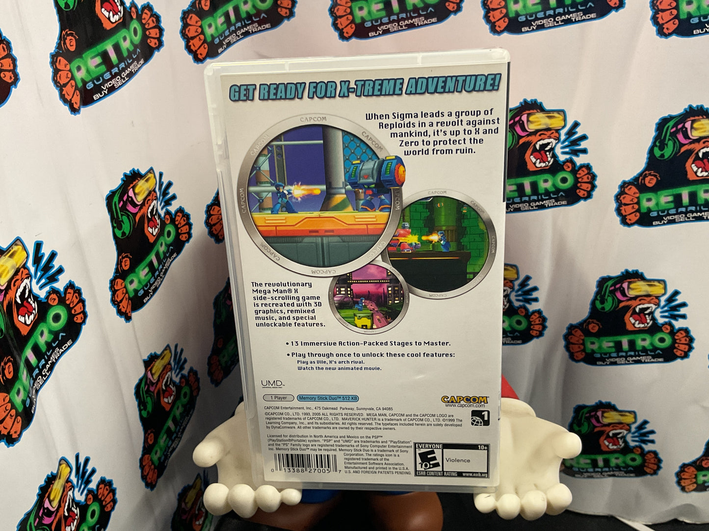 PSP Mega Man Maverick Hunter X