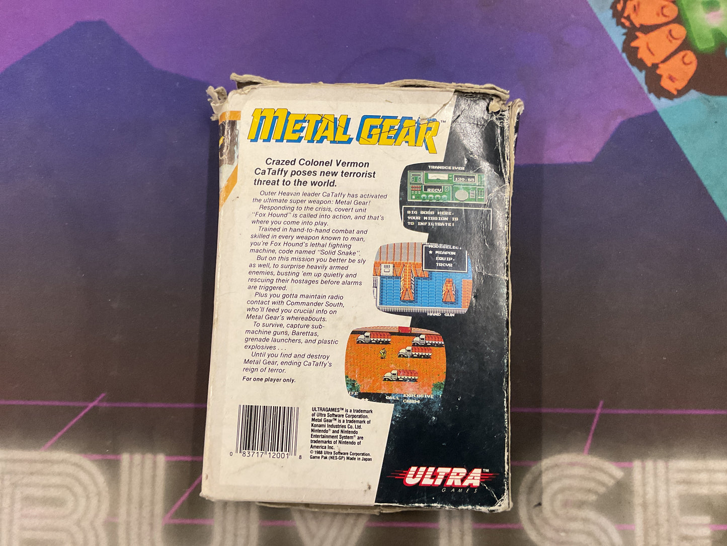 NES Metal Gear