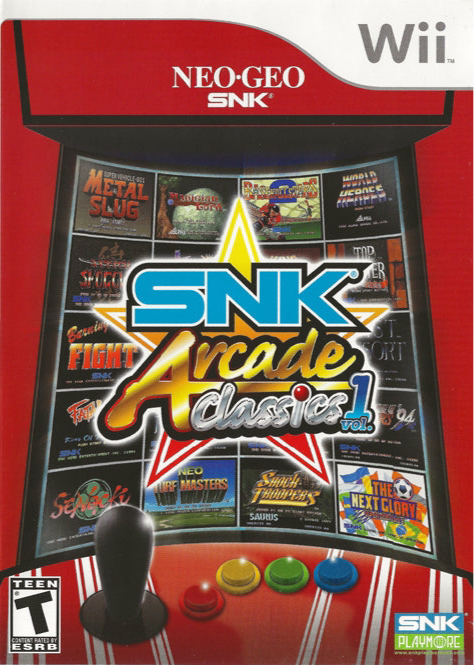 Wii SNK Arcade Classics Vol. 1