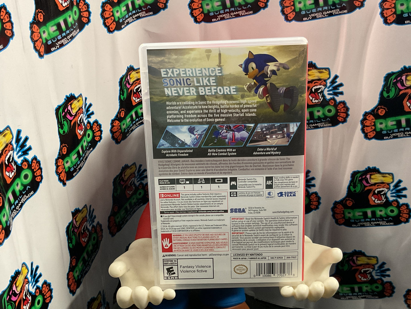 Switch Sonic Frontiers