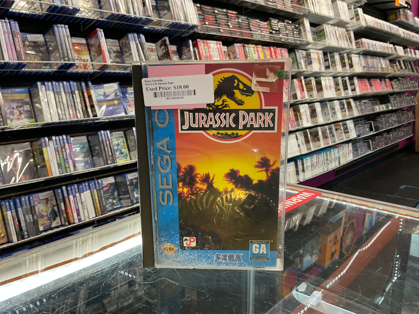 SEGA CD Jurassic Park