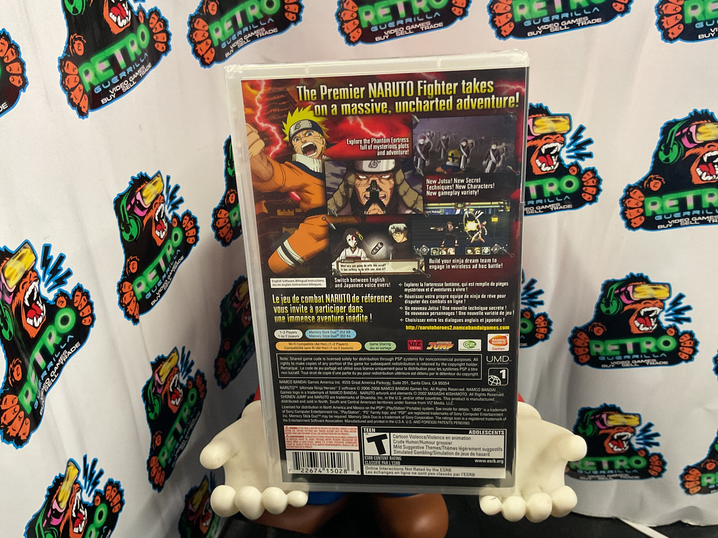 PSP Naruto Ultimate Ninja Heroes 2