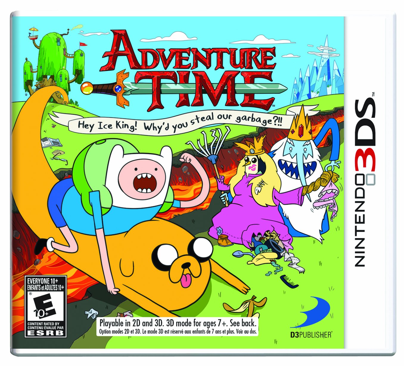 3DS Adventure Time: Hey Ice King! Why’d You Steal Our Garbage?!!