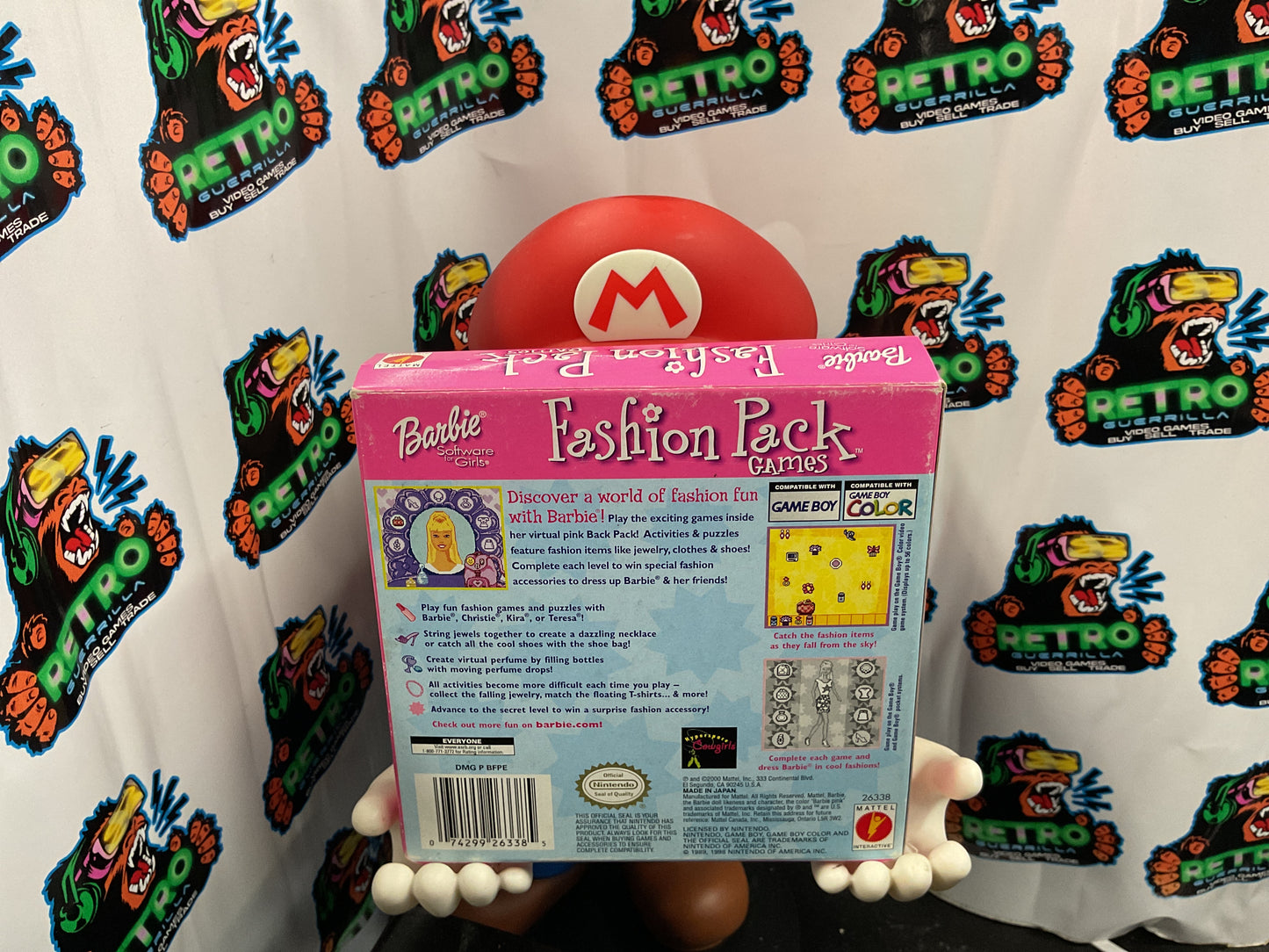 GBC Barbie Fashion Pack Games