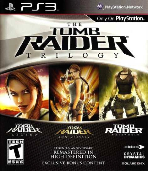 PS3 The Tomb Raider Trilogy