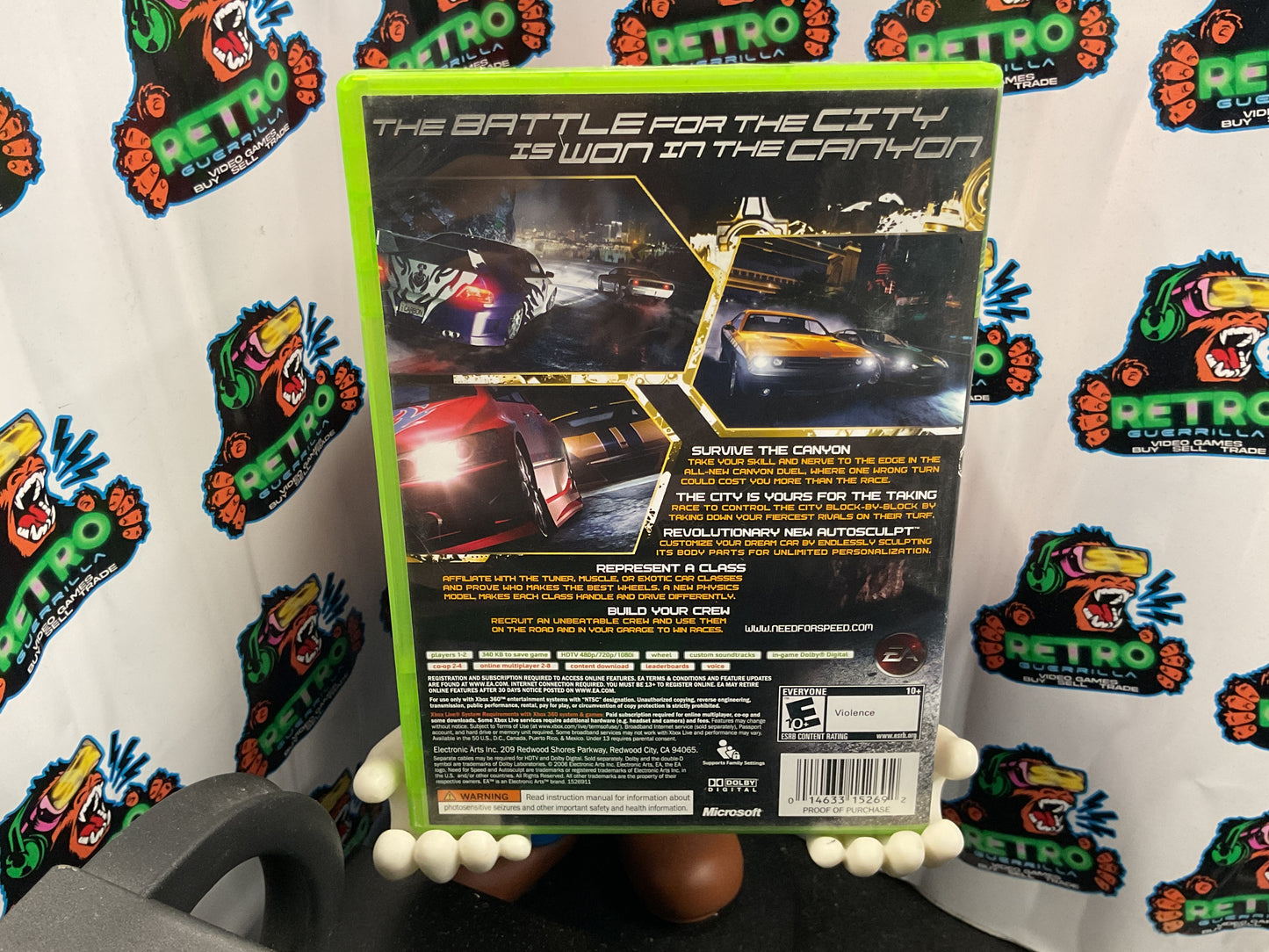 Xbox 360 Need for Speed Carbon