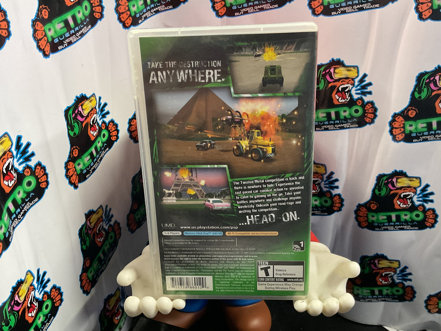 PSP Twisted Metal Head-On