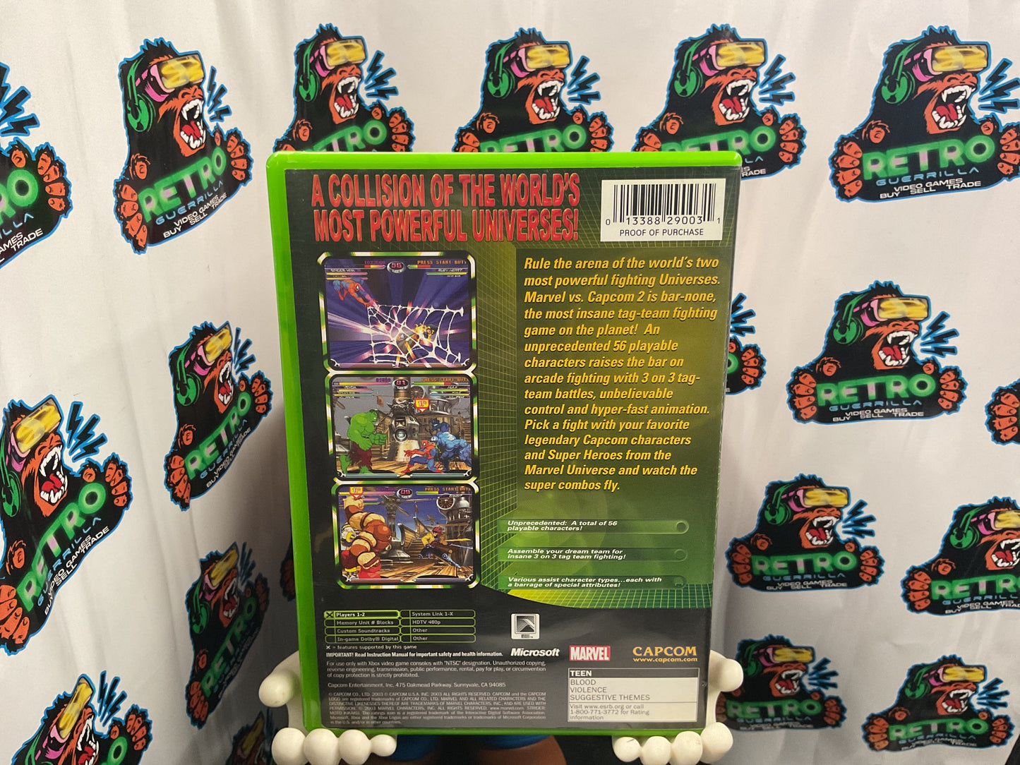 Xbox Marvel vs Capcom 2