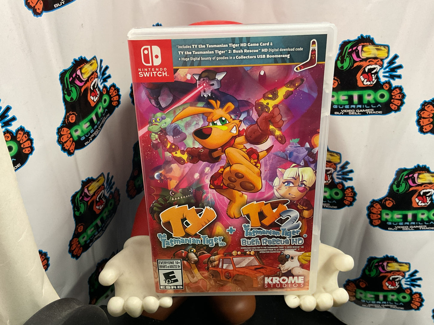 Switch Ty the Tasmanian Tiger HD + Ty the Tasmanian Tiger 2: Bush Rescue HD Bundle