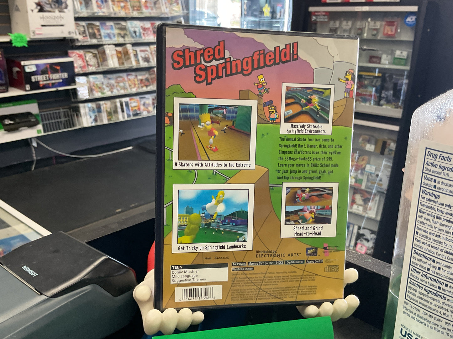Ps2 The Simpsons Skateboarding
