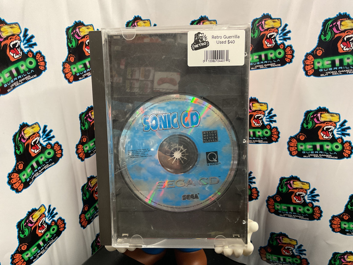 SEGA CD Sonic CD (Missing Manual)