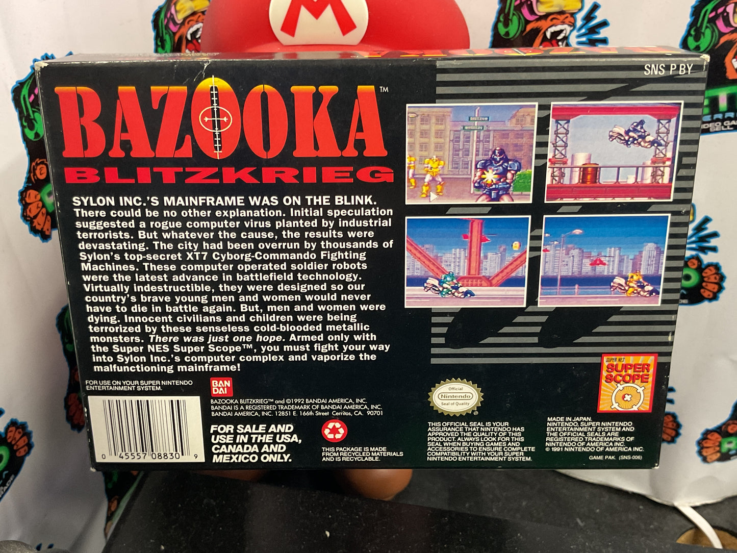 SNES Bazooka Blitzkrieg