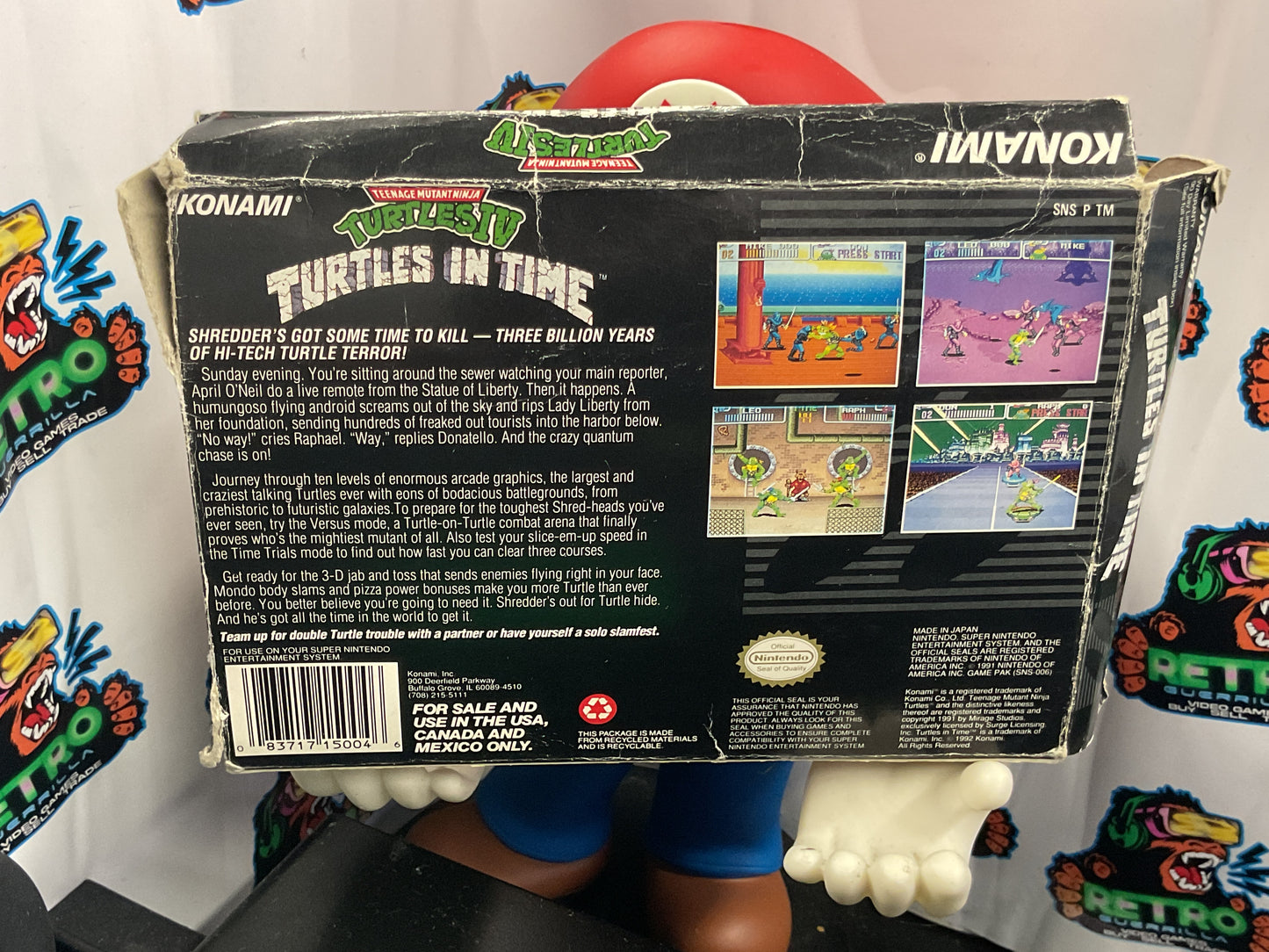 SNES Teenage Mutant Ninja Turtles IV: Turtles In Time