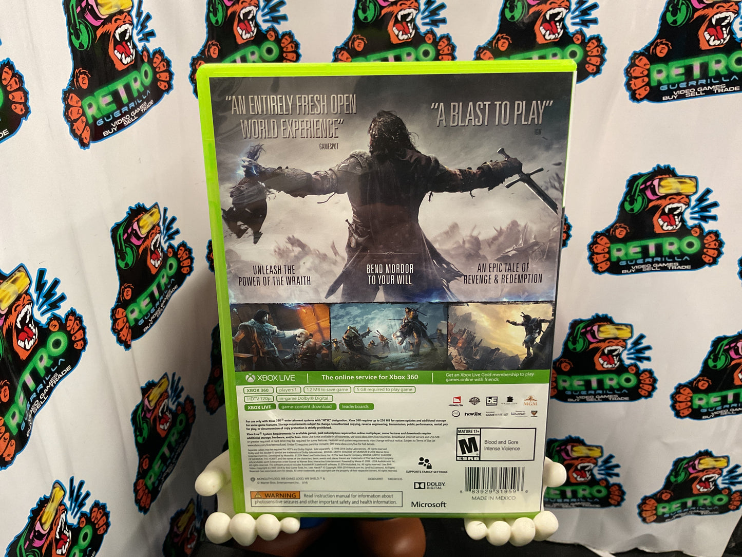 Xbox 360 Middle Earth: Shadow of Mordor