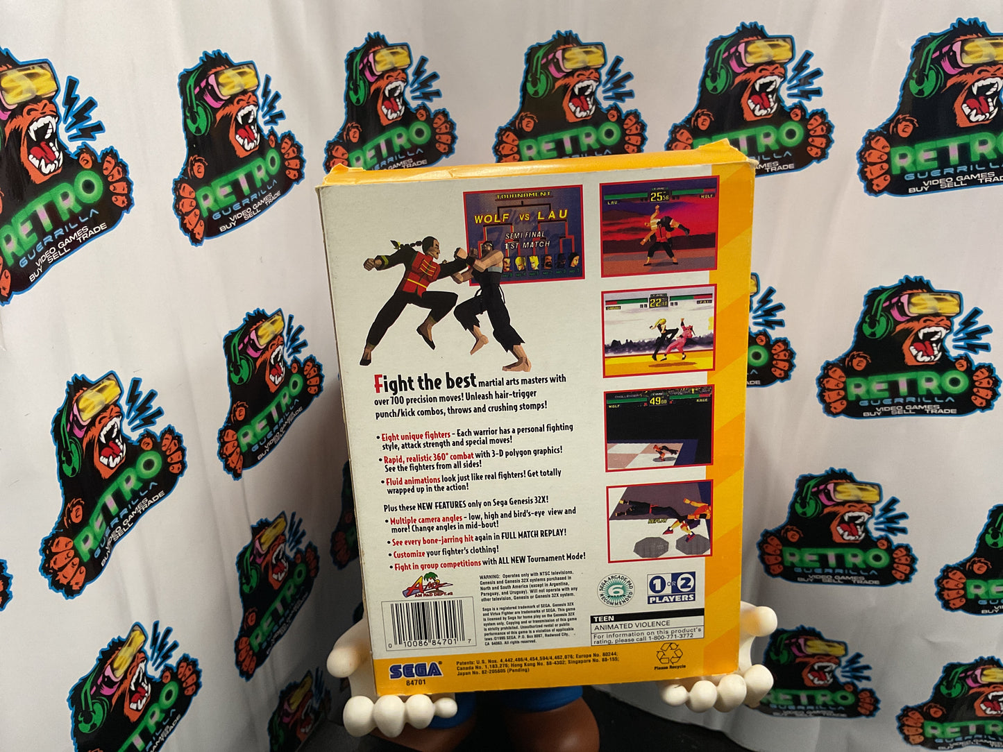 SEGA Genesis 32X Virtua Fighter