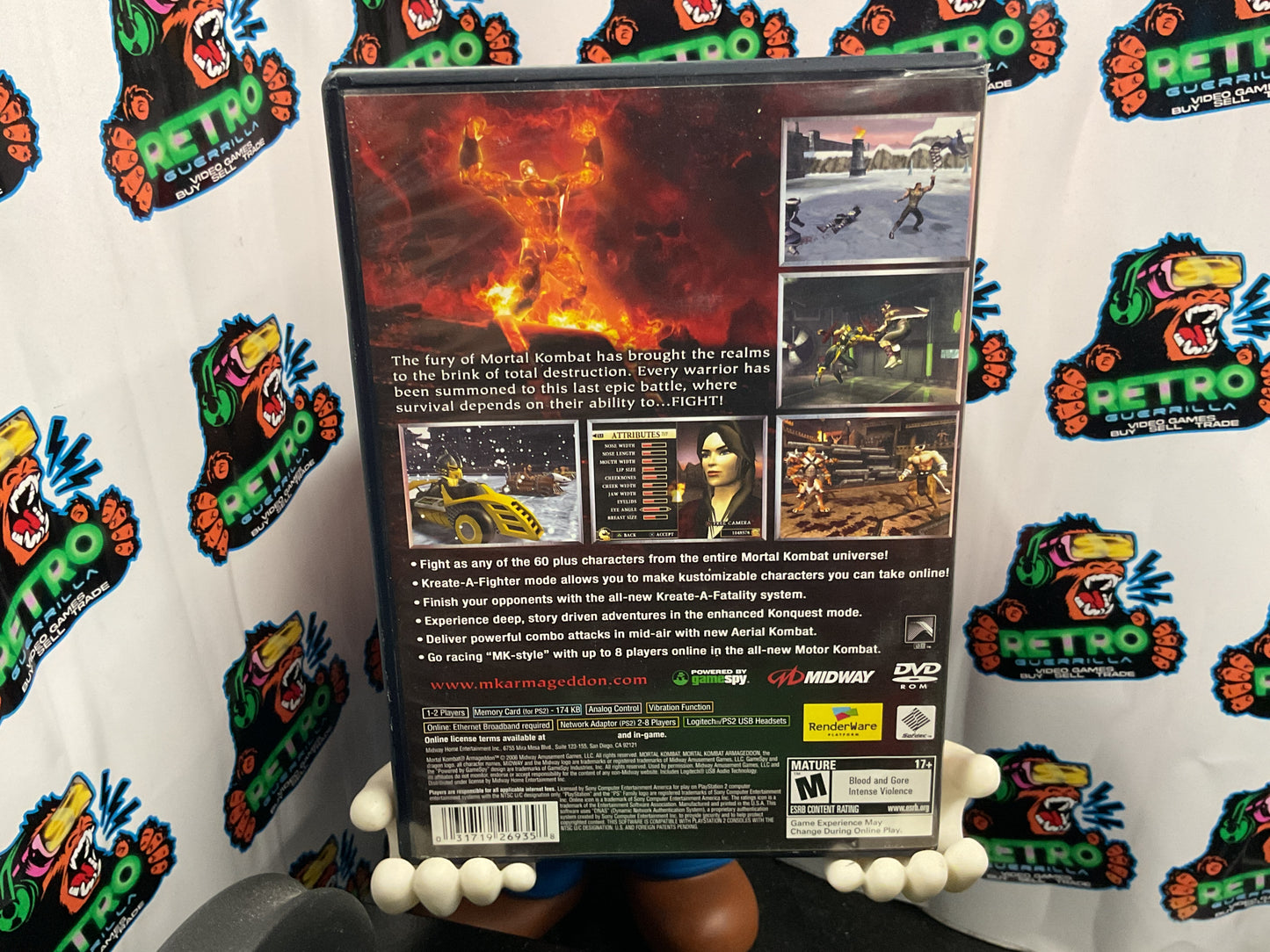 PS2 Mortal Kombat Armageddon