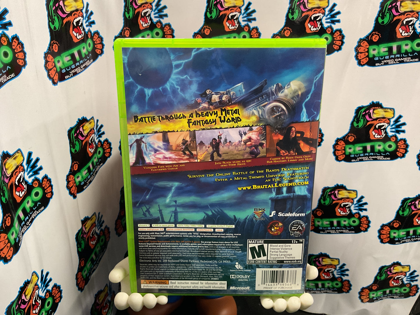 Xbox 360 Brütal Legend