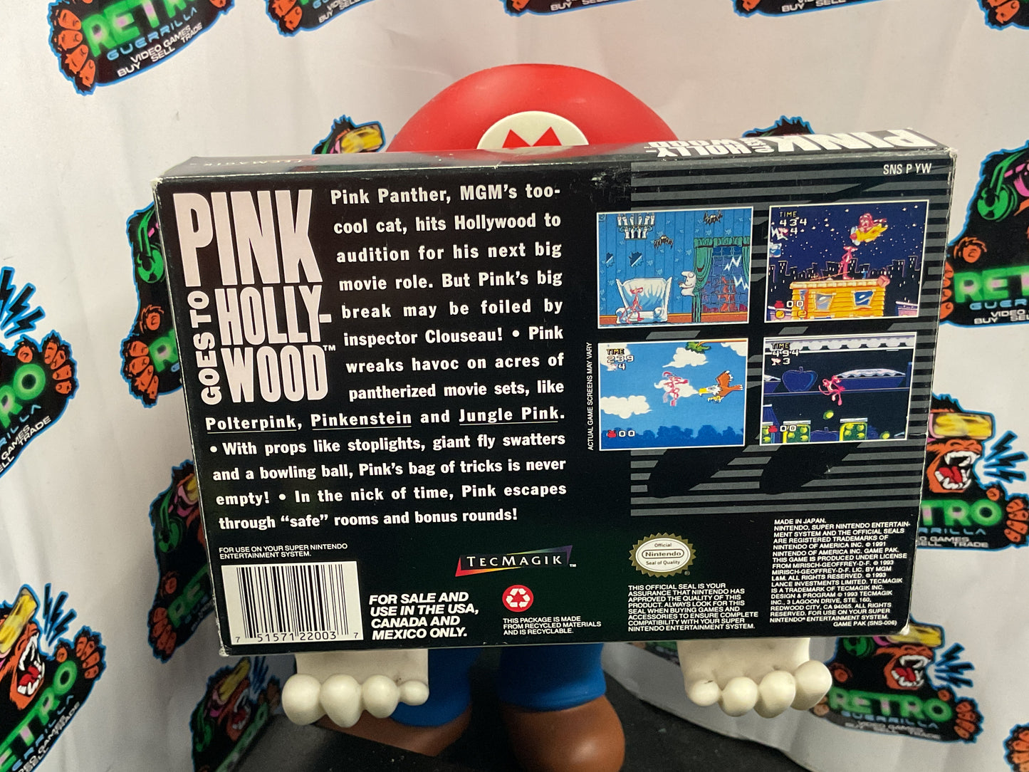 SNES Pink Goes to Hollywood