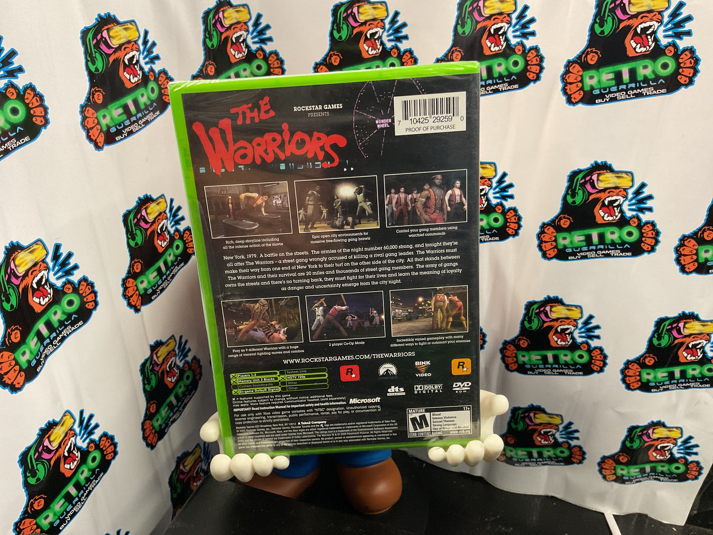 Xbox The Warriors *Sealed*