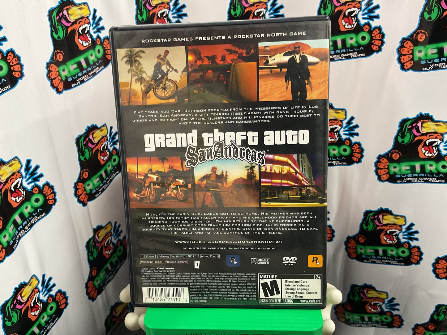 PS2 Grand Theft Auto San Andreas