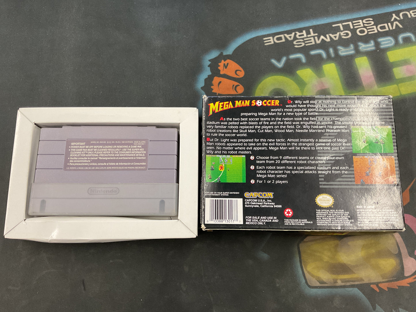 SNES Mega Man Soccer