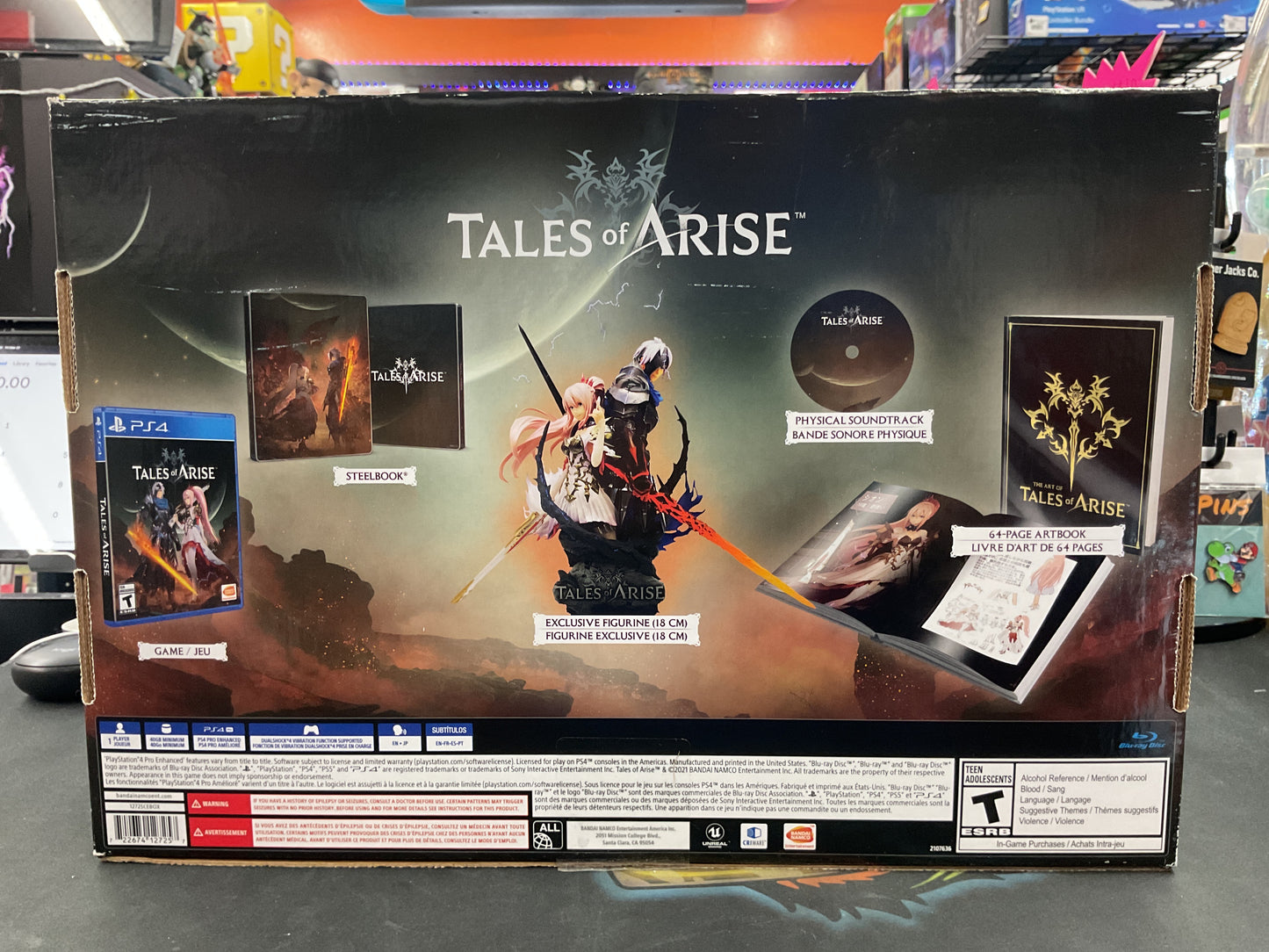 PS4 Tales of Arise Collector’s Edition