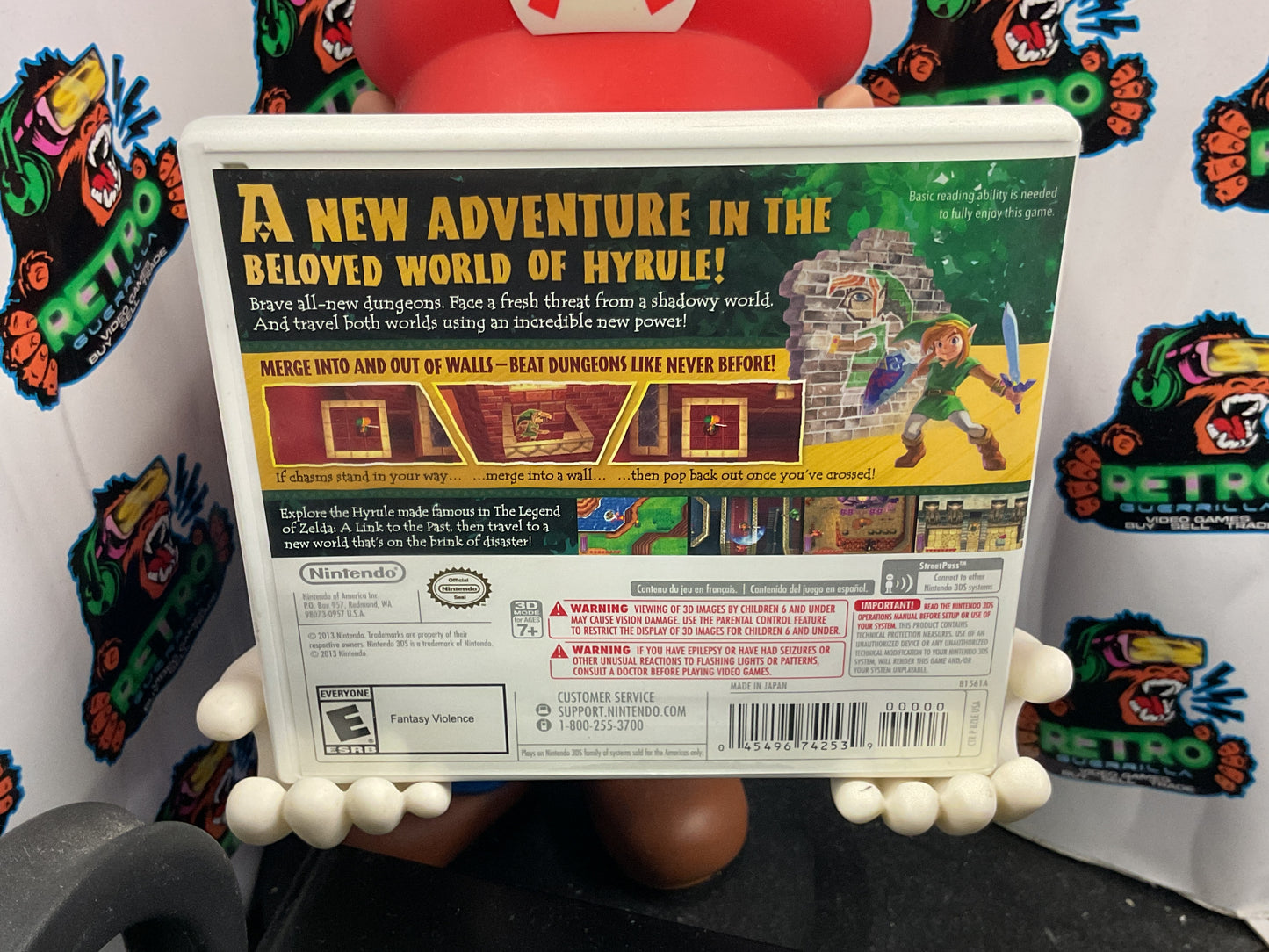 3DS The Legend of Zelda A Link Between Worlds