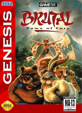 SEGA Genesis Brutal: Paws of Fury