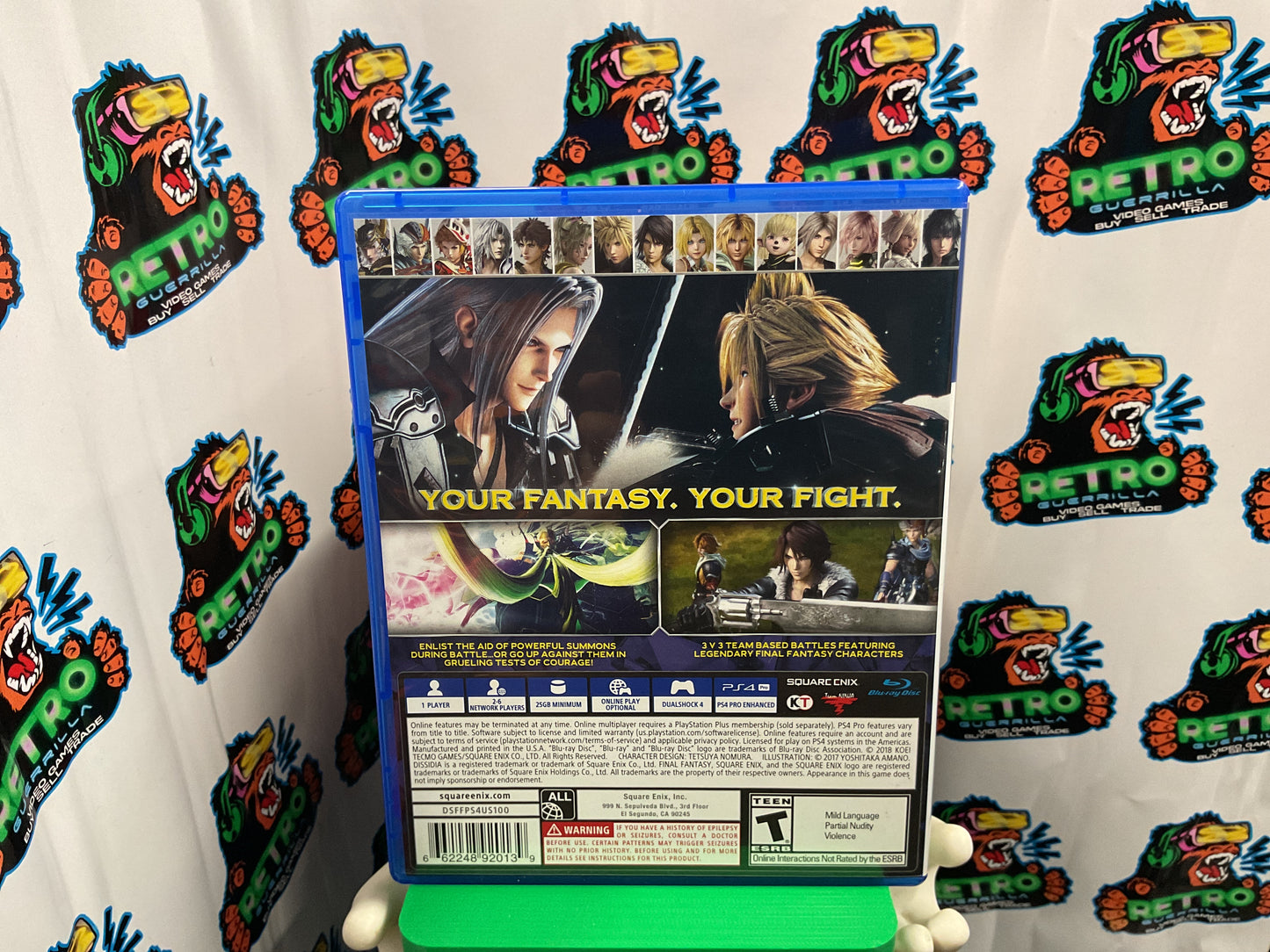 PS4 Dissidia Final Fantasy NT