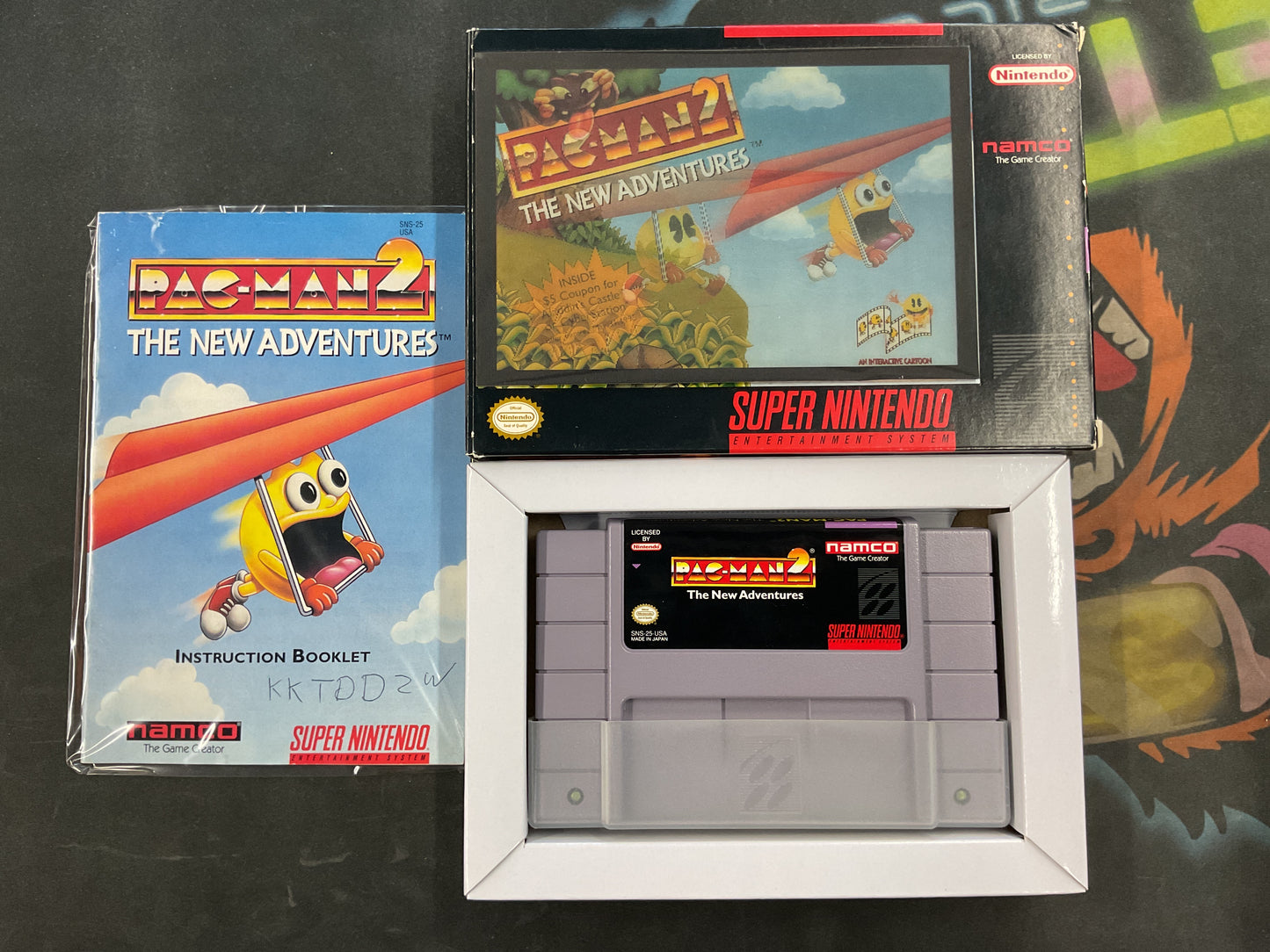 SNES Pac-Man 2: The New Adventures
