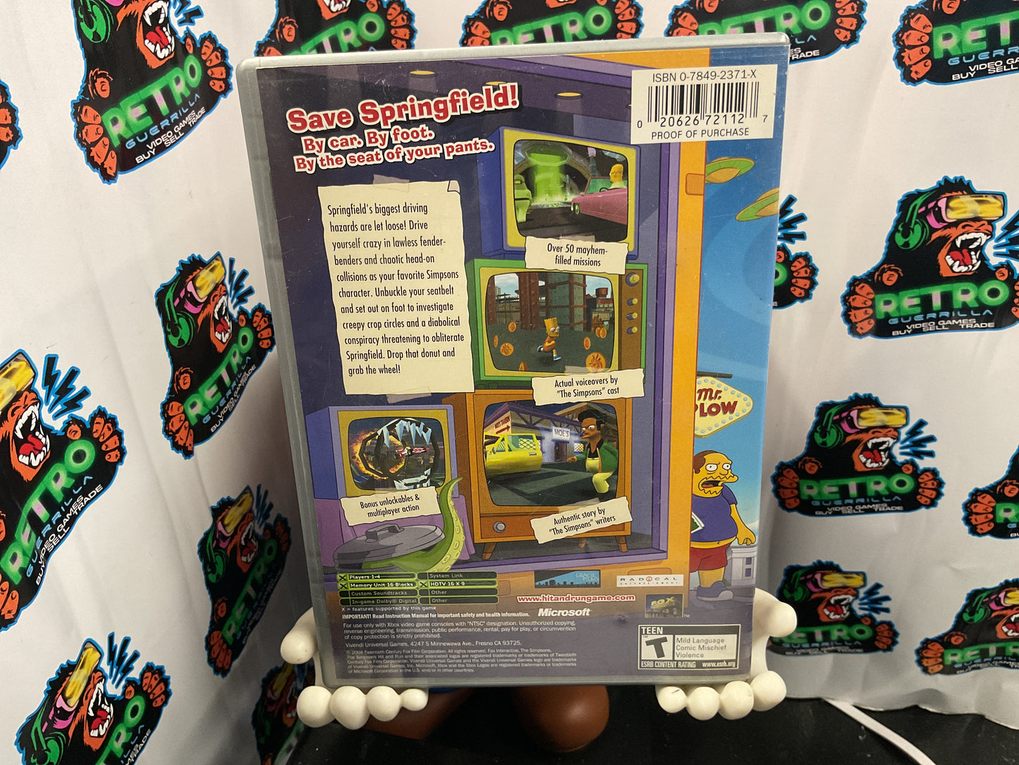 Xbox The Simpsons Hit & Run