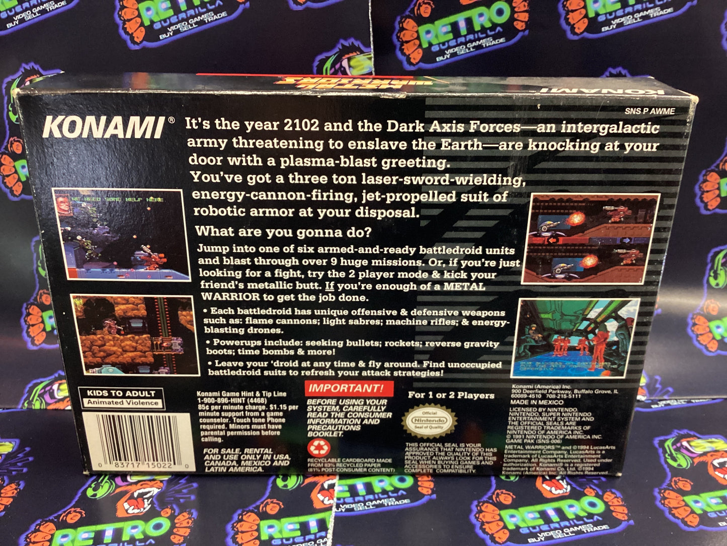 SNES Metal Warriors