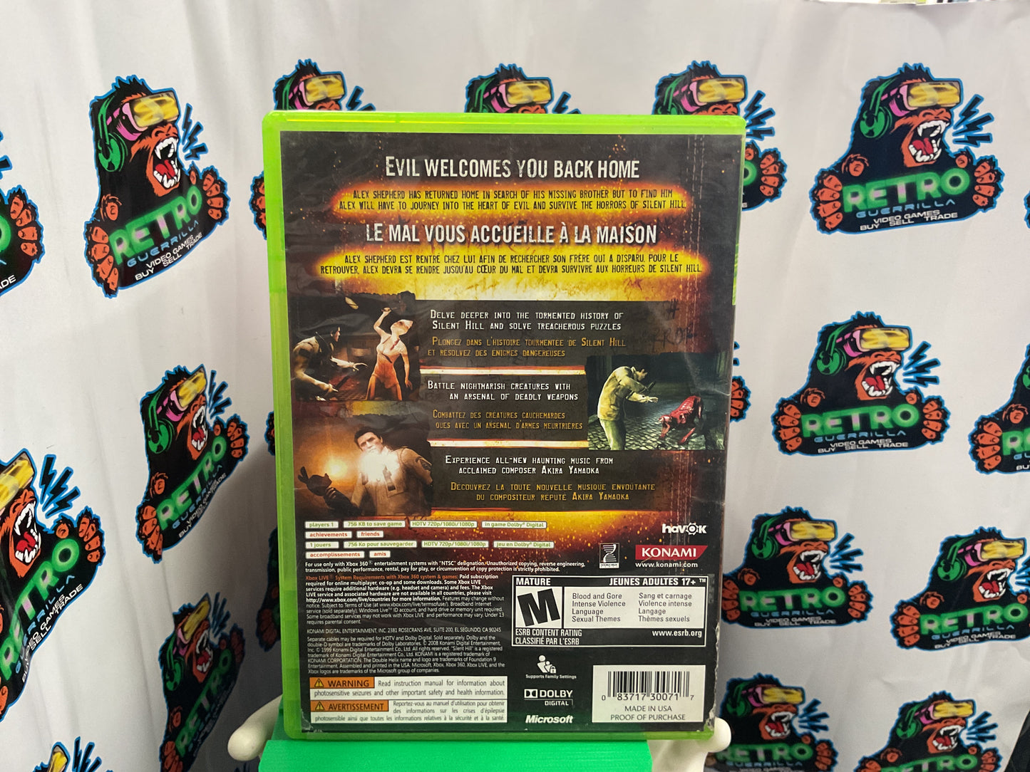 Xbox 360 Silent Hill Homecoming