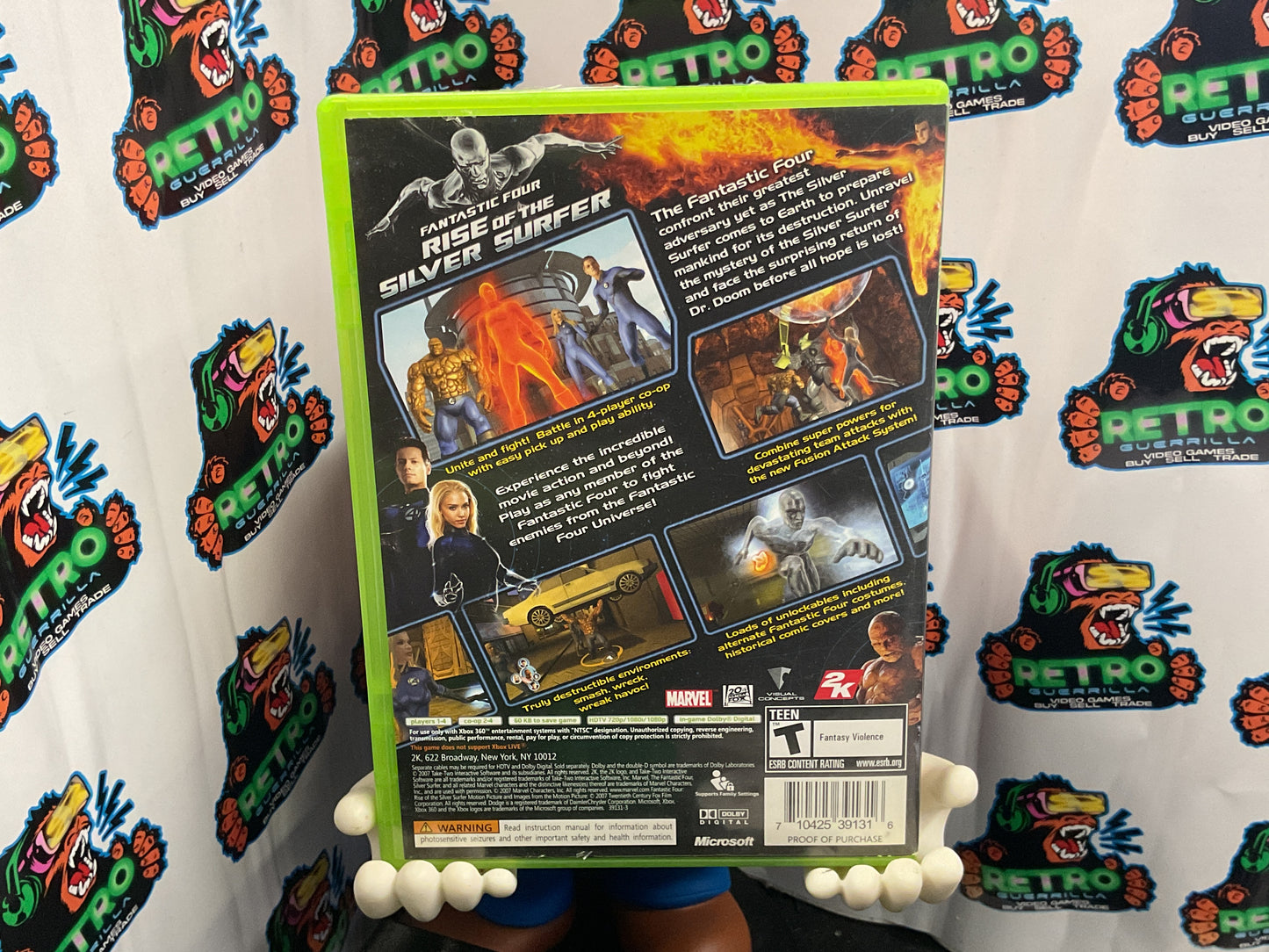 Xbox 360 Fantastic Four: Rise of the Silver Surfer