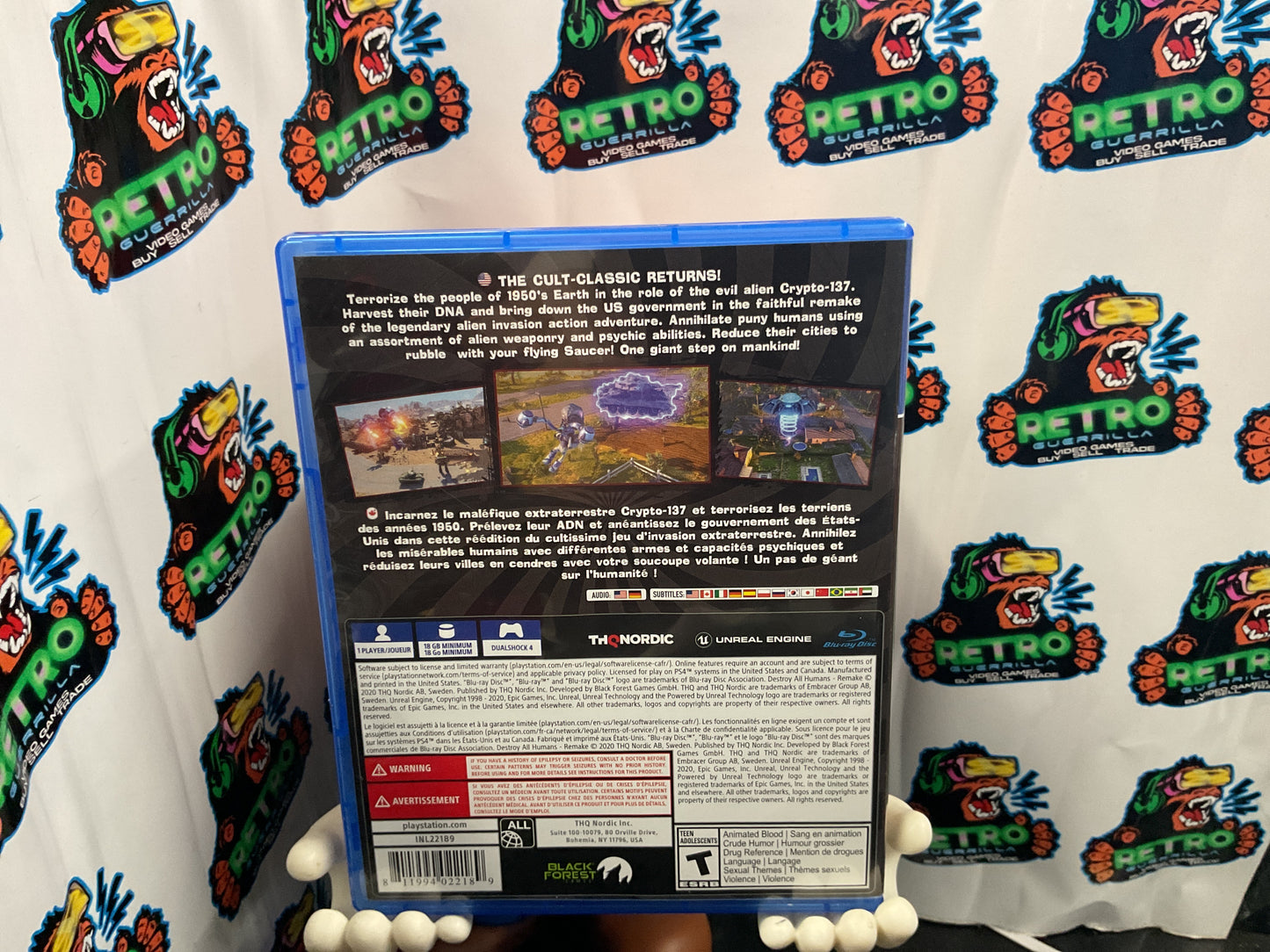 PS4 Destroy All Humans!