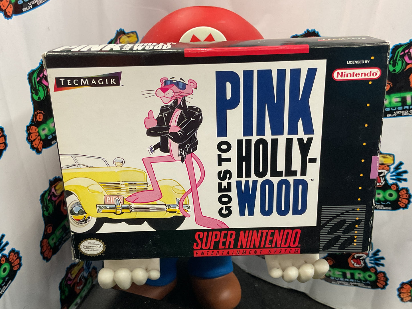 SNES Pink Goes to Hollywood