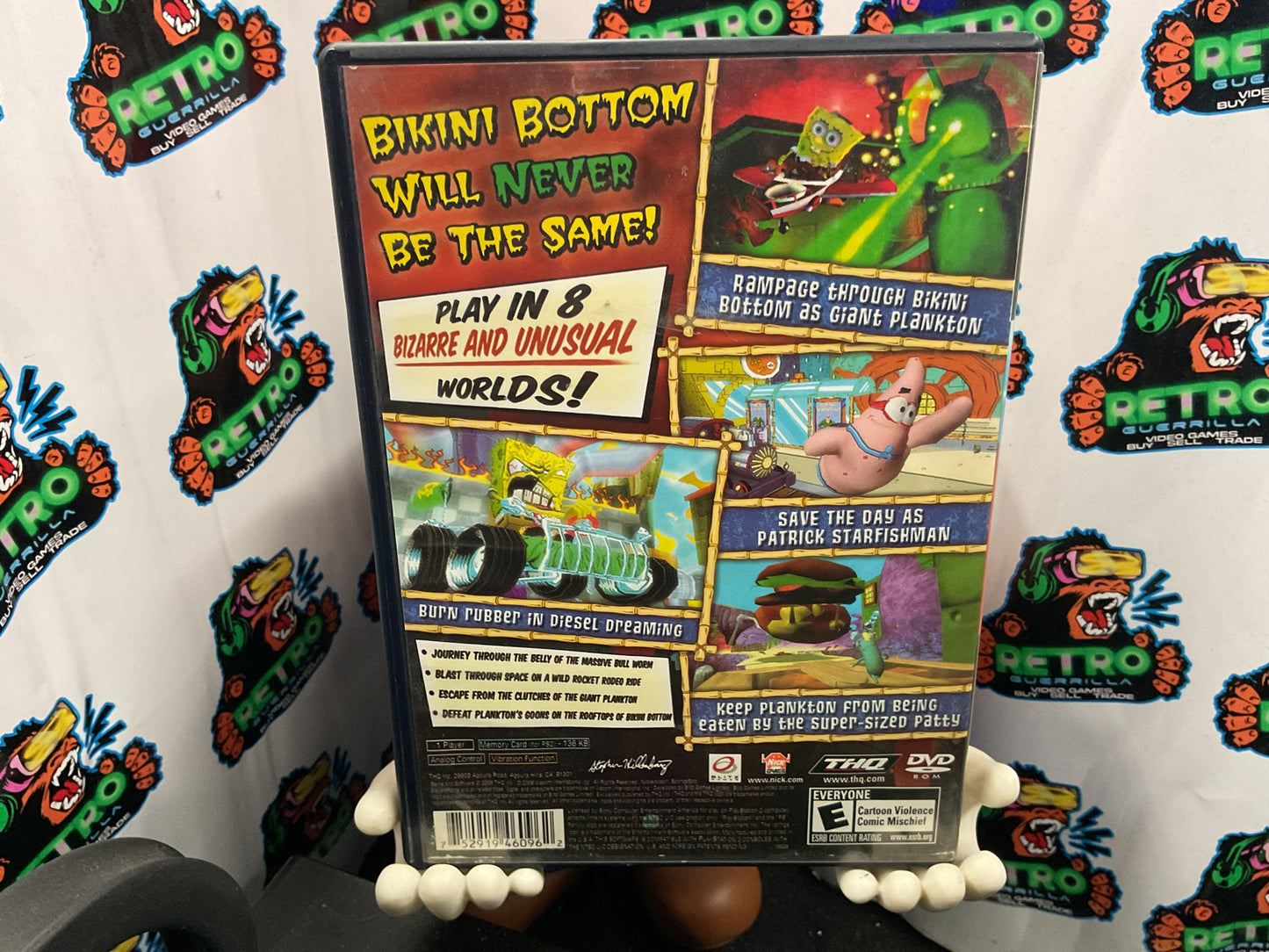 PS2 SpongeBob SquarePants: Creature From the Krusty Krab