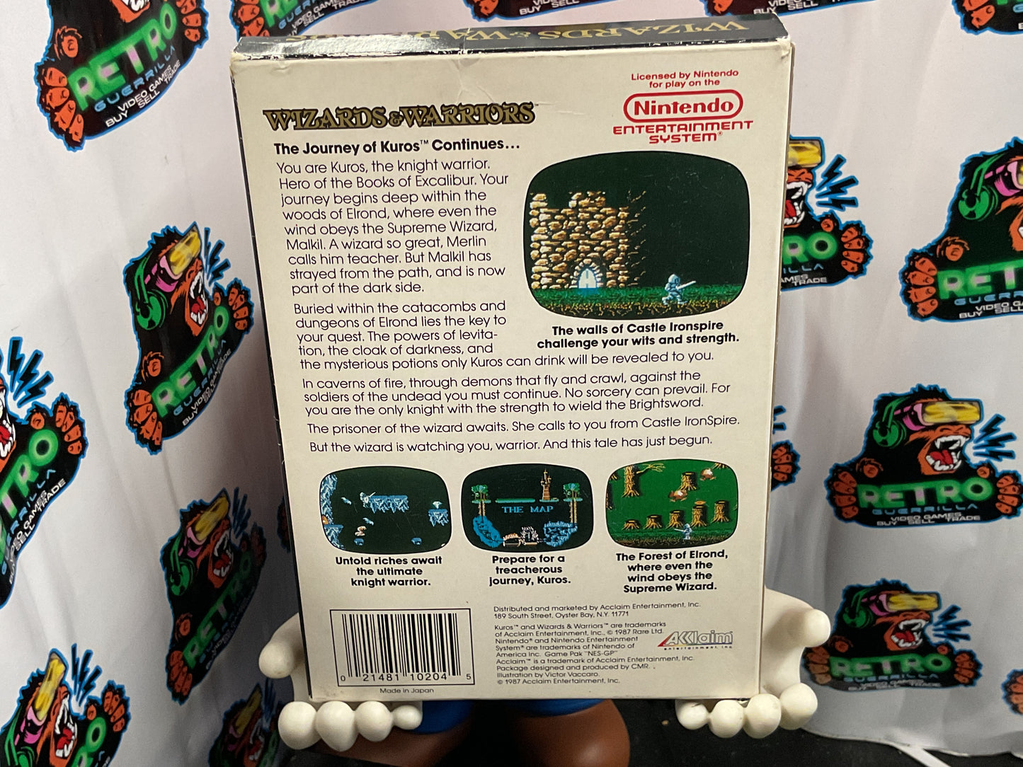 NES Wizards & Warriors