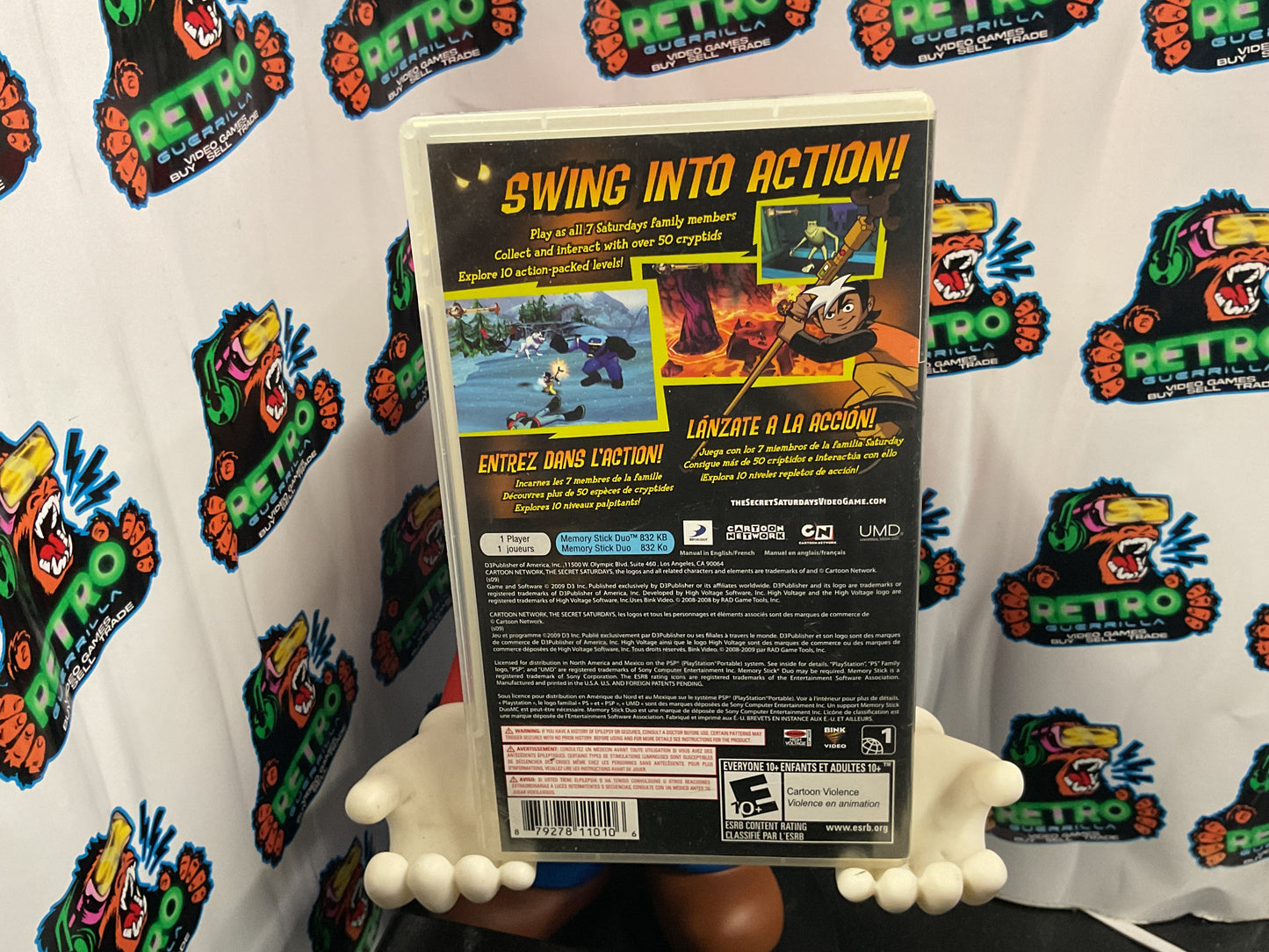 PSP The Secret Saturdays: Beasts of the 4th Sun
