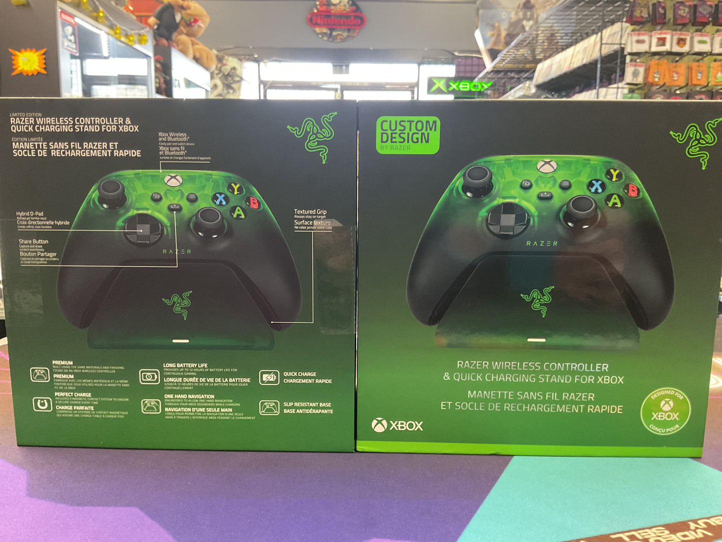 Razer Xbox Wireless Xbox Controller + Quick Charging Stand